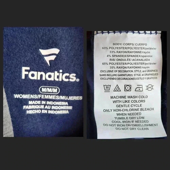 Fanatics Montreal Canadiens Women M Hoodie NHL Slim Lightweight NEW -MINOR FLAWS - Picture 10 of 11